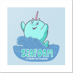 Seafoam: a Friend for Madison Logo Posters and Art